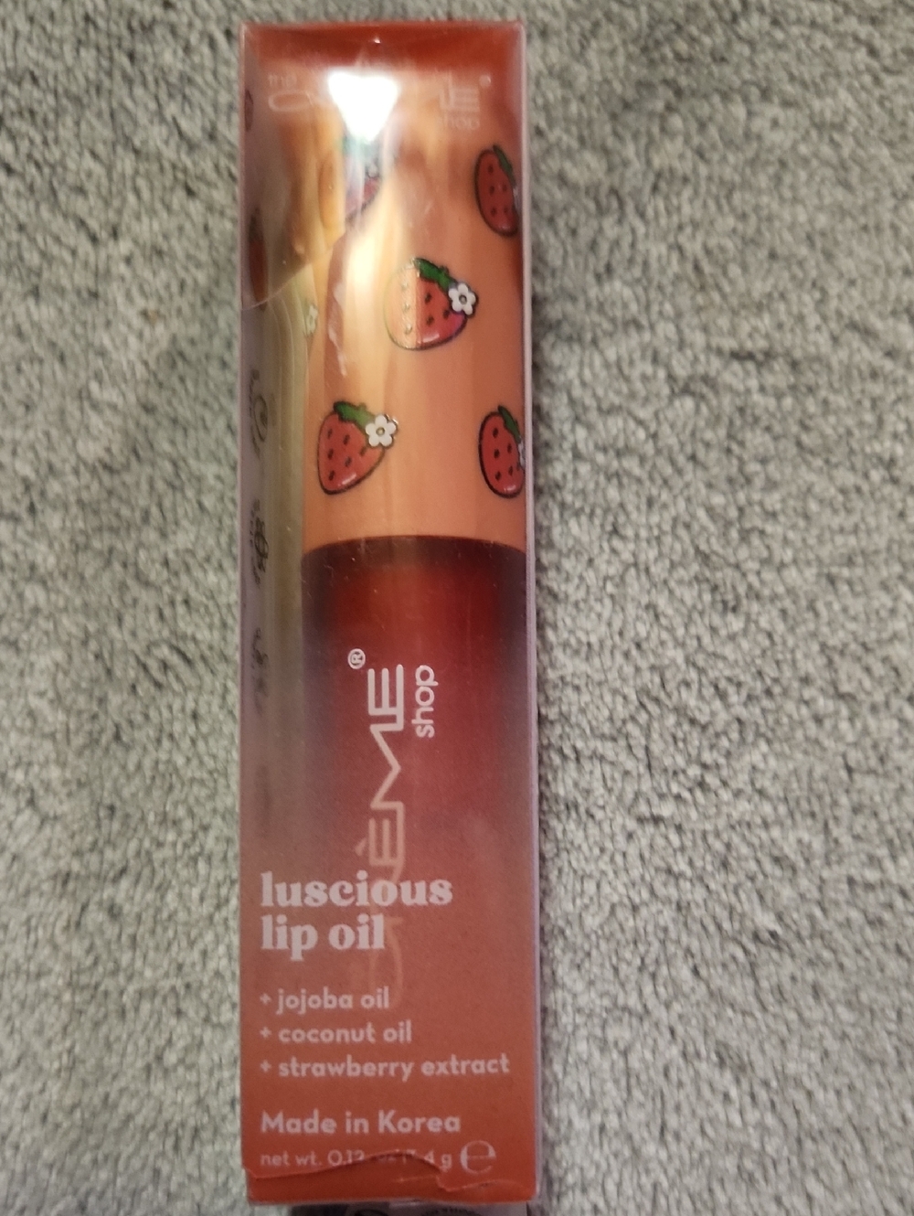 Creme Shop Luscious Lip Oil – Peachy Strawberry